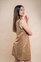 Vestido Mocha Suede look - MM SHOP