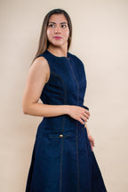 Vestido Clohe denim - MM Shop