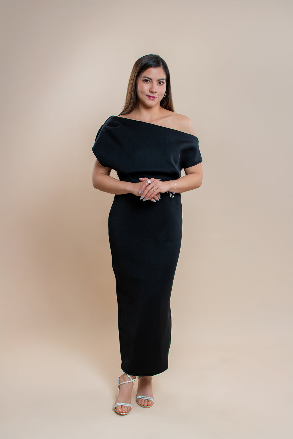 Vestido Positano negro - MM SHOP