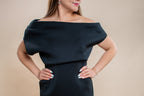 Vestido Positano negro - MM SHOP