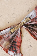 Cinta Espiga Burdeo Acuarela