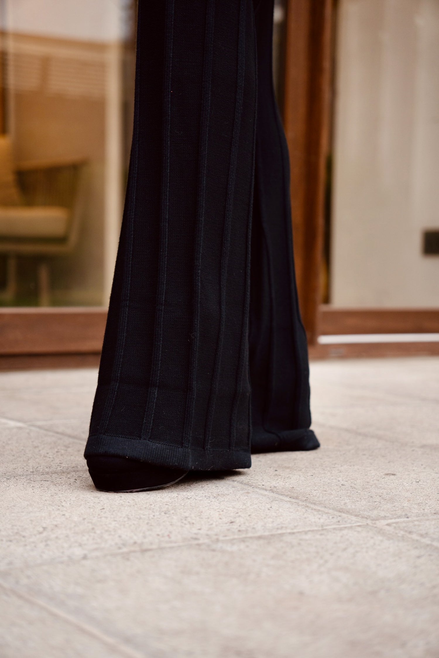 Conjunto Cardigan Negro