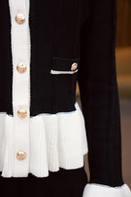 Conjunto Cardigan Negro