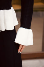 Conjunto Cardigan Negro