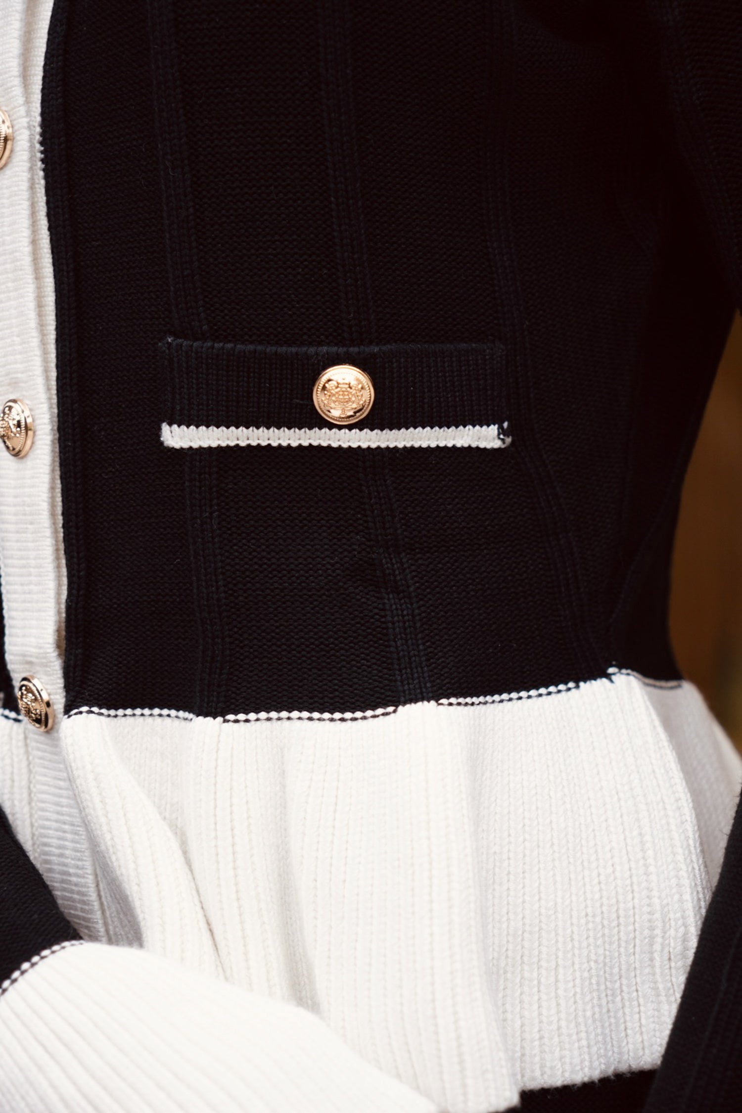 Conjunto Cardigan Negro