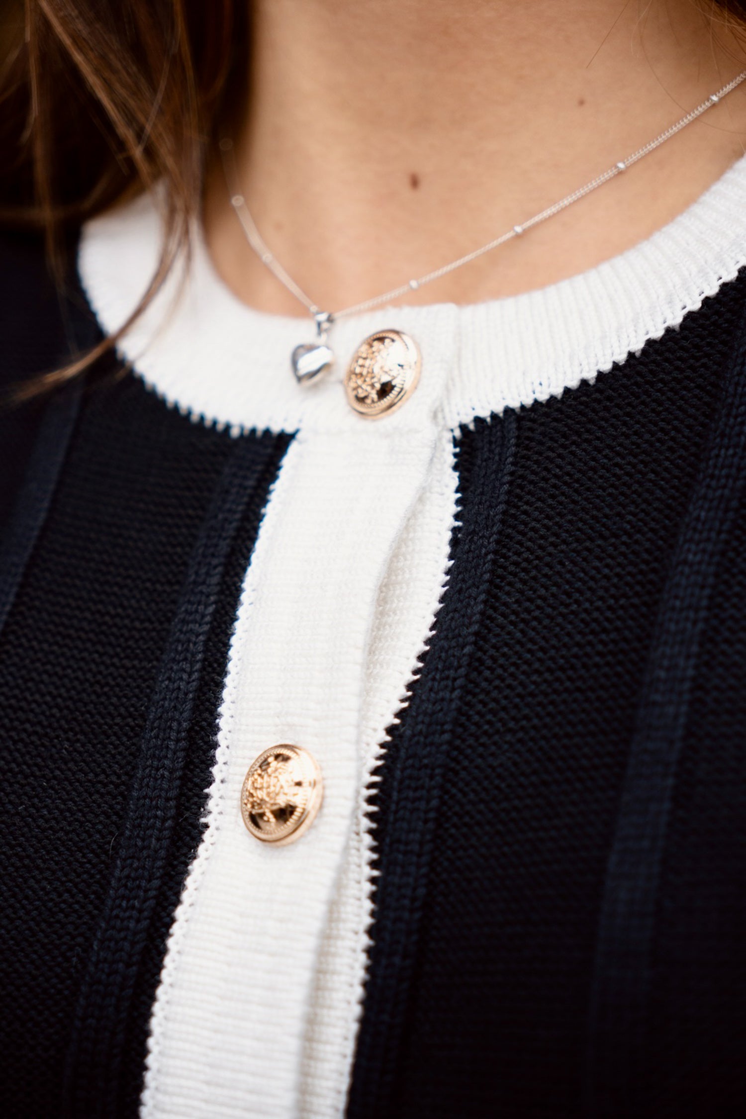 Conjunto Cardigan Negro