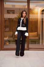 Conjunto Cardigan Negro