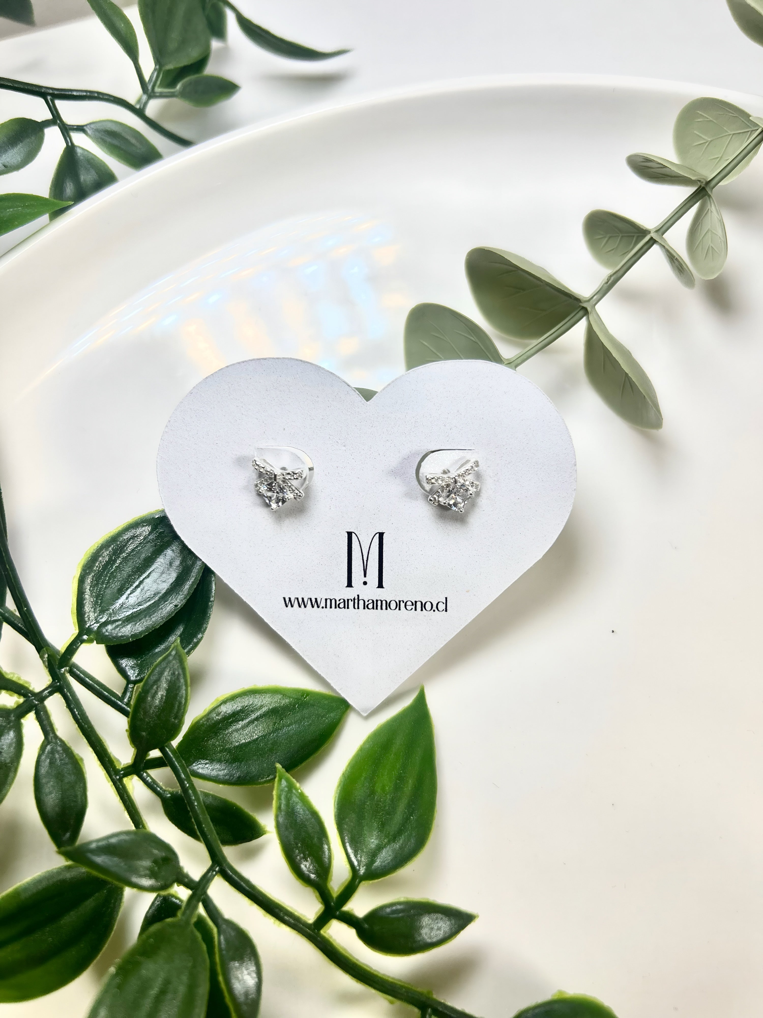 Aros lazo circonia rombo