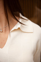 Conjunto Punto Acanalado Beige