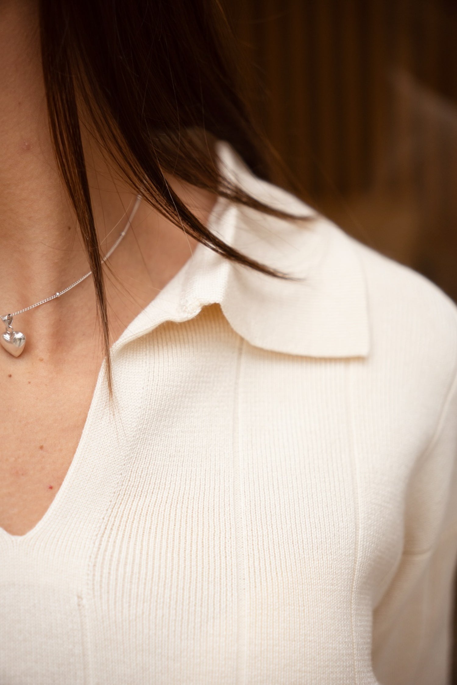 Conjunto Punto Acanalado Beige