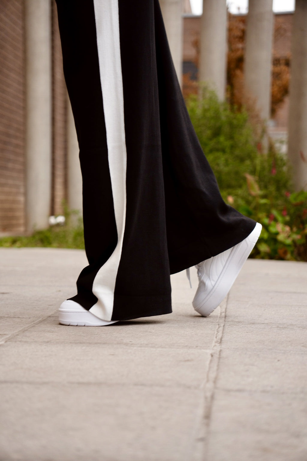 Conjunto Punto Comfy Blanco y Negro