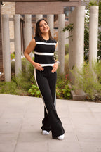 Conjunto Punto Comfy Blanco y Negro