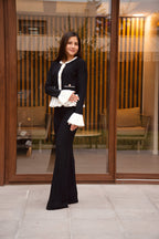 Conjunto Cardigan Negro