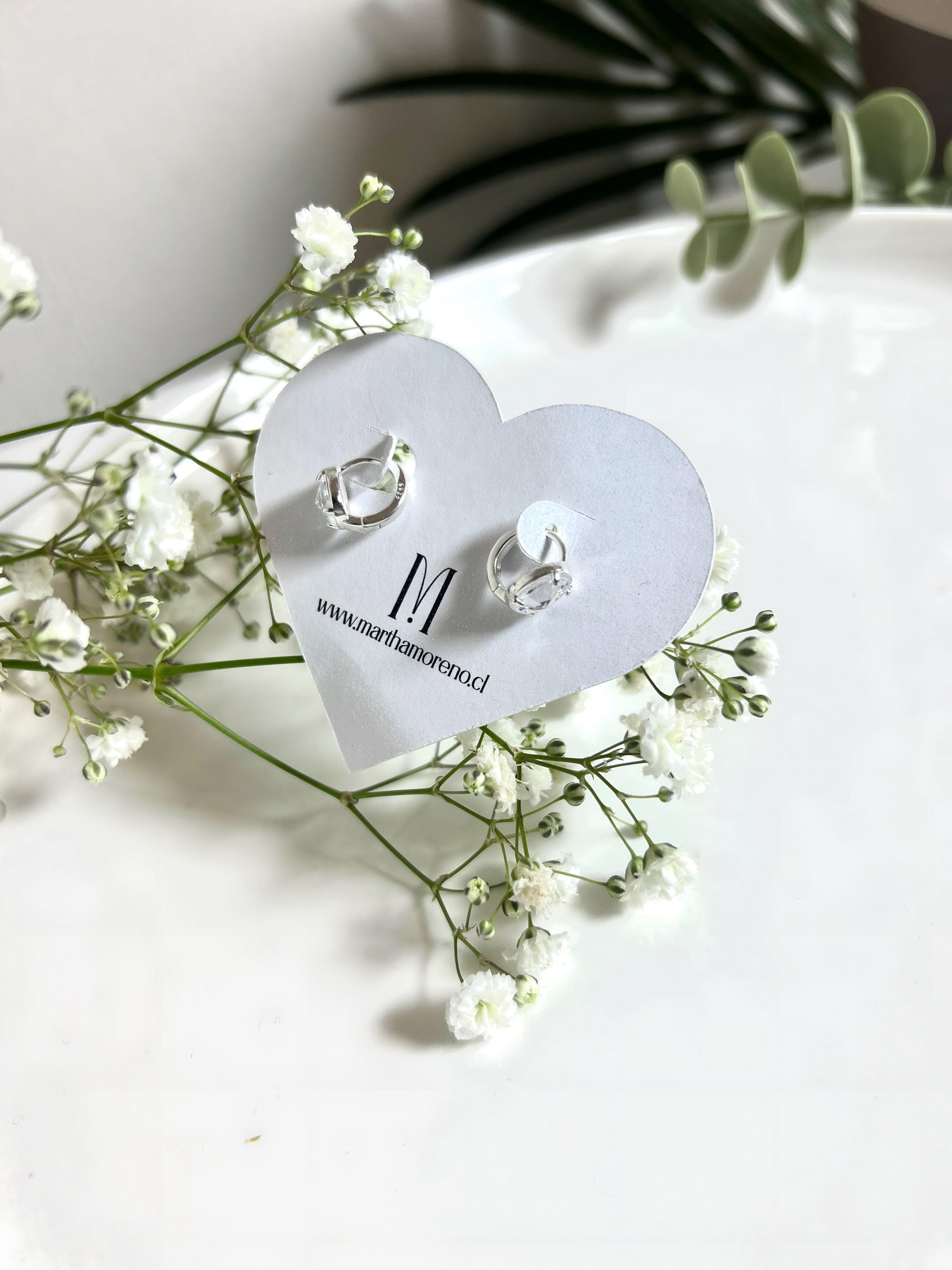 Aros con circonia cubicada