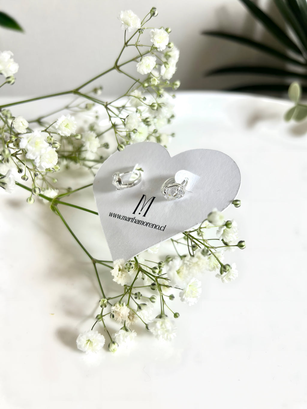 Aros con circonia cubicada