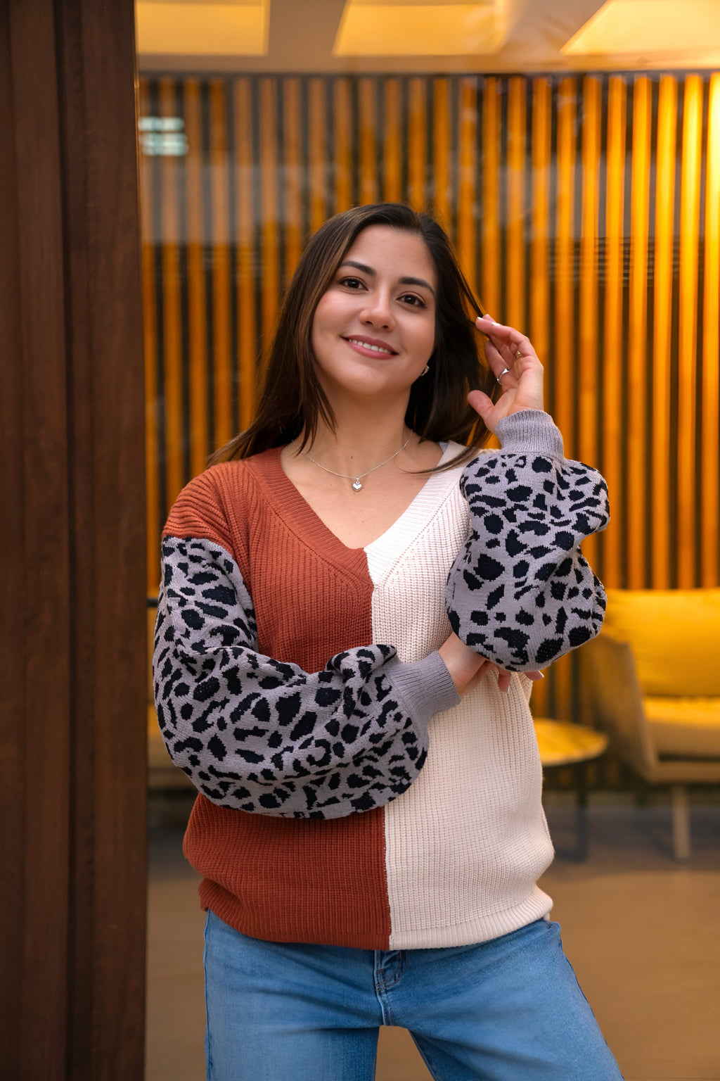 Sweater Emma Marrón