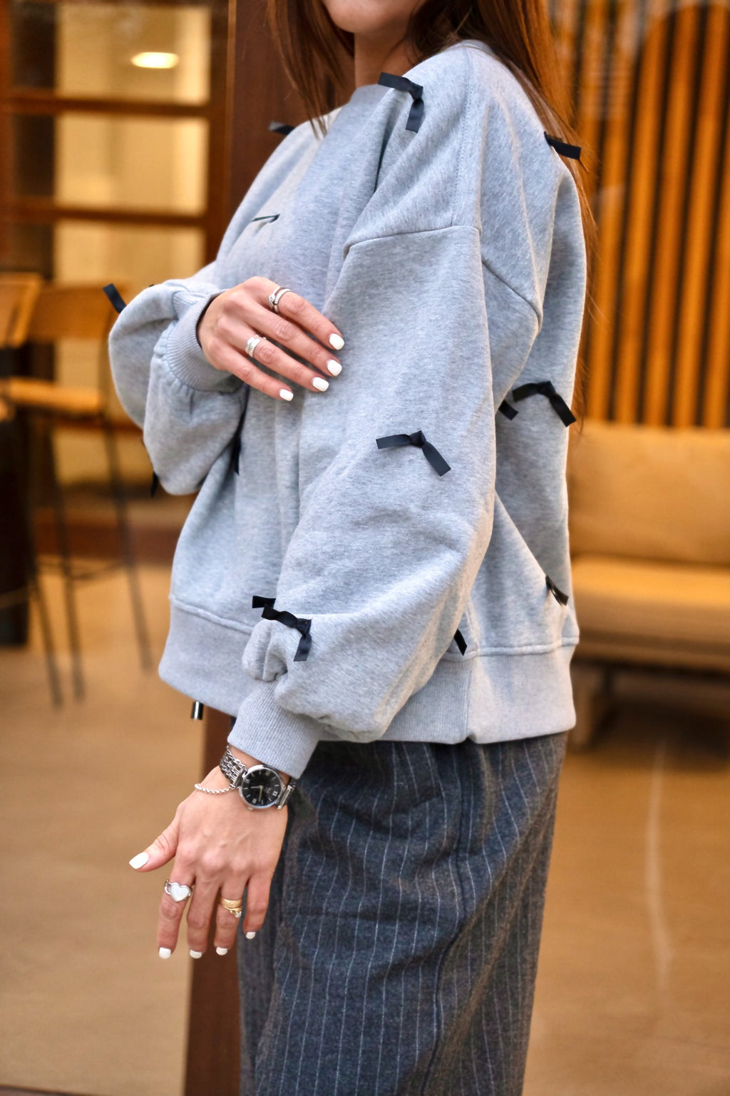 Polerón Cintas Satén