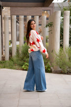 Sweater Isidora Estrellas Rojas