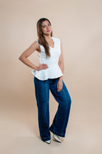 Top Prana blanco - MM Shop