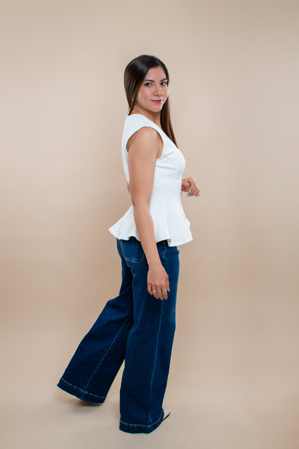 Top Prana blanco - MM Shop