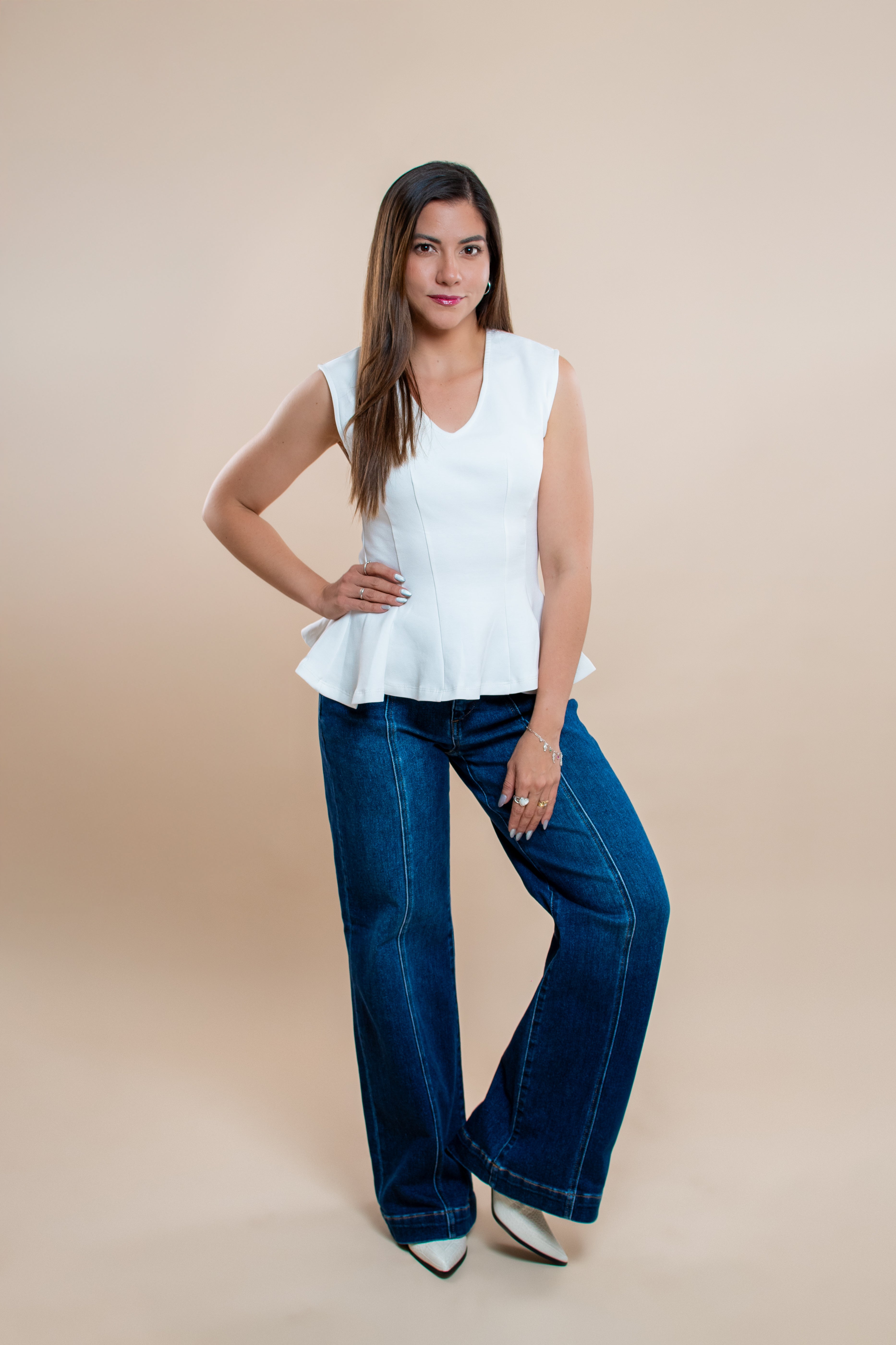 Top Prana blanco - MM Shop