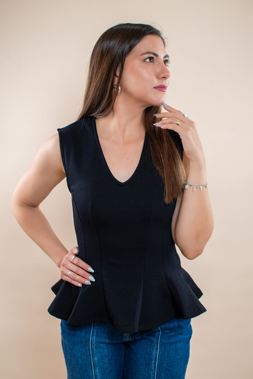 Top Prana negro - MM Shop