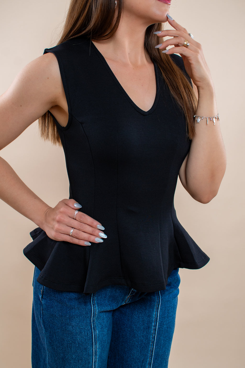 Top Prana negro - MM Shop