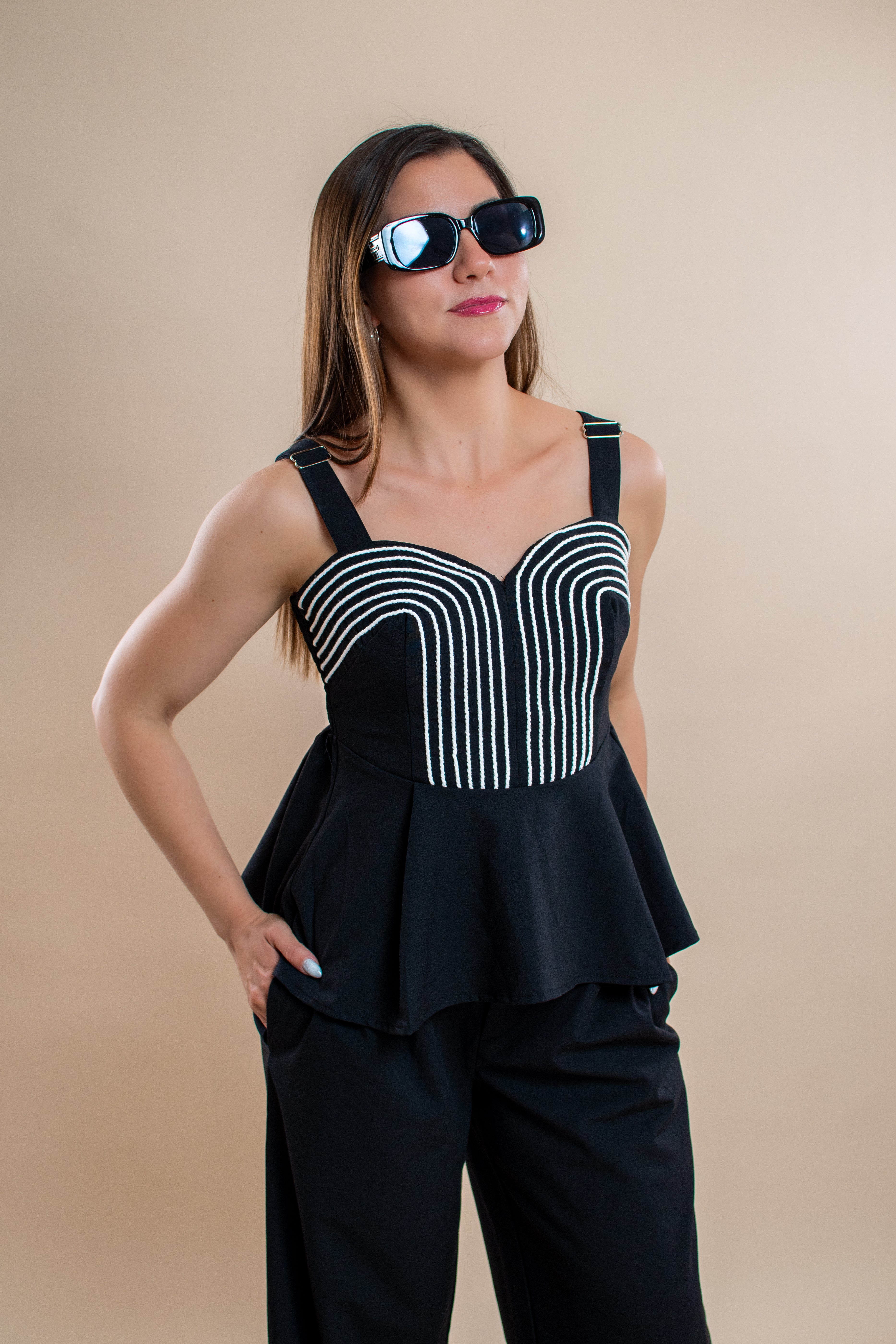 Top brenda bordado - MM SHOP