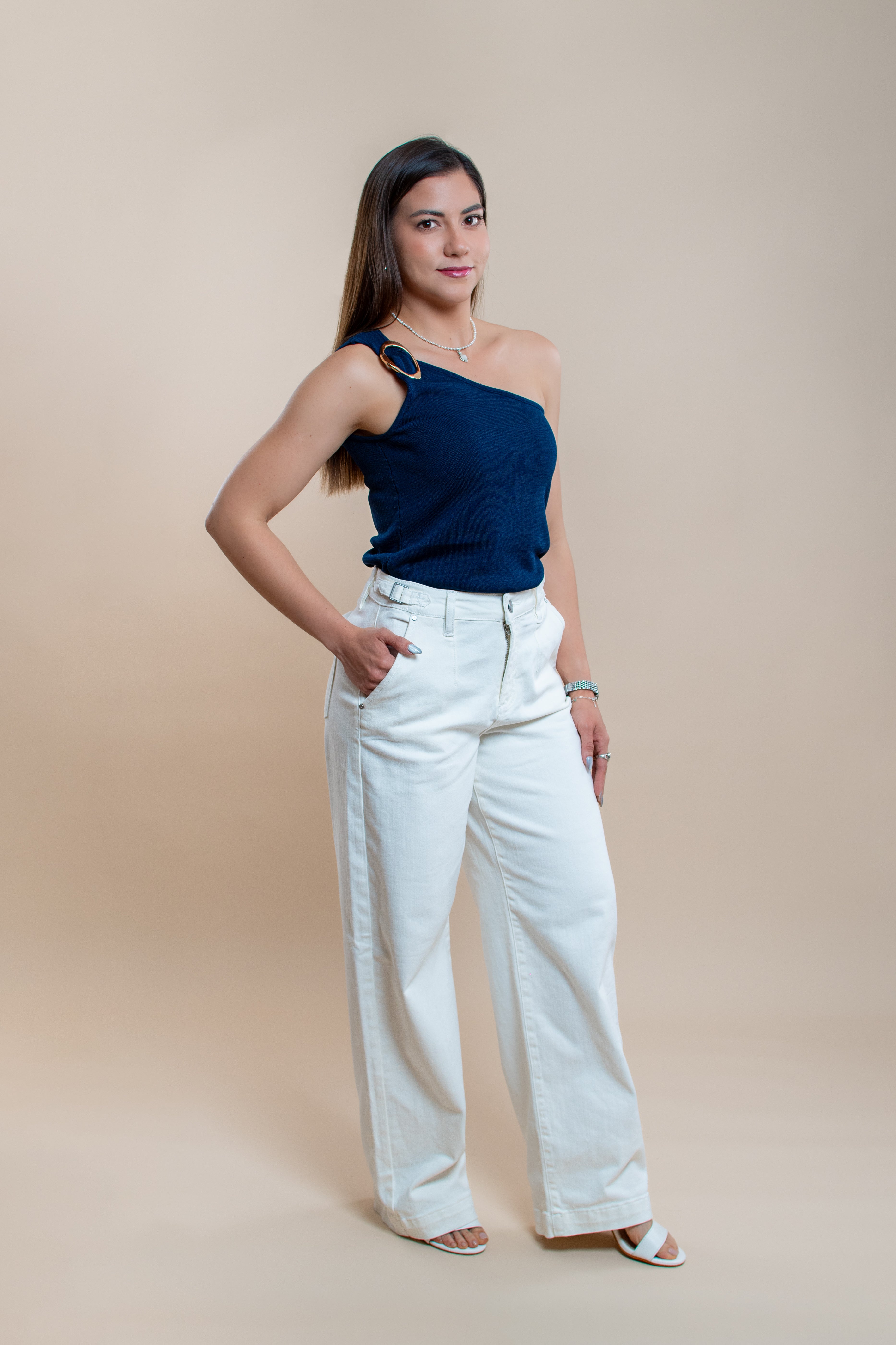 Top Tulum azul marino - MM SHOP