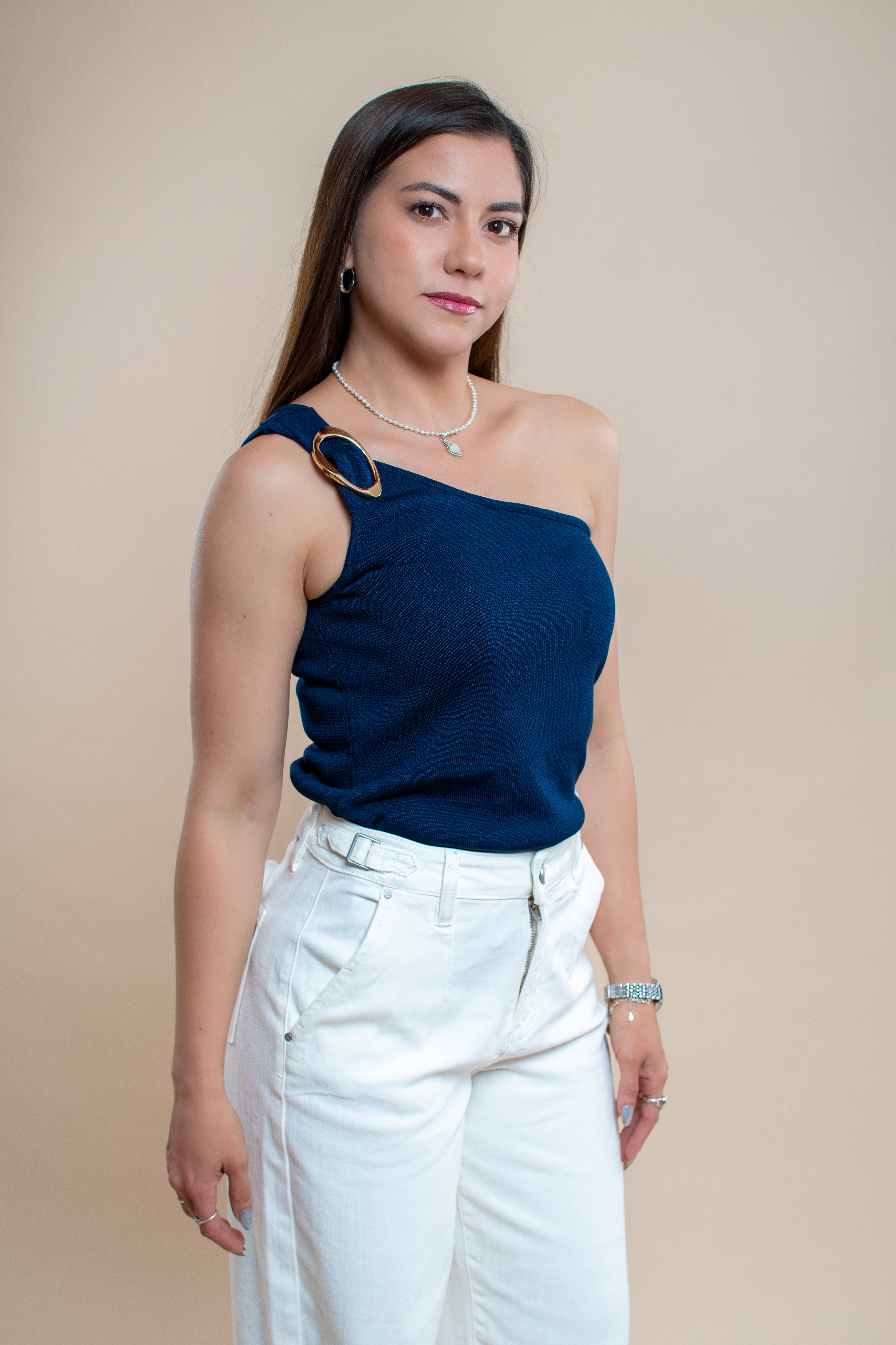 Top Tulum azul marino - MM SHOP